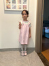 巴拉巴拉童裝女童短袖套裝2024背帶裙夏裝兒童連衣裙純棉條紋208224119001 曬單實(shí)拍圖