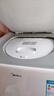 美的（Midea）2.5KG迷你波輪洗衣機全自動 MNB25V50E 二級能效 內(nèi)衣洗衣機小型嬰兒 95℃除菌螨 銀離子除菌 曬單實拍圖