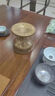 樂草德國防飛灰煙灰缸帶蓋高級感漏斗式客廳煙缸生日禮物男士送老公 紫銅色+彩盒裝+清潔筆 曬單實拍圖