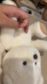 莉娜熊（TeddyTales）小熊玩偶毛絨玩具熊泰迪手作熊安撫娃娃送禮送人生日禮物女生 奶白色（明星款） 中號站姿約30cm 曬單實(shí)拍圖