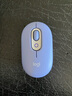 羅技（Logitech）時(shí)尚系列 POP MOUSE無線鼠標(biāo) 藍(lán)牙鼠標(biāo) 辦公鼠標(biāo) 丁香紫 曬單實(shí)拍圖