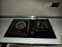 TOYO日本東洋有限公司家用一氣一電燃氣灶嵌入式氣電兩用灶一氣一電兩用灶氣電兩用灶二合一電磁爐 一鍵爆炒定時(shí)【左陶右氣】3500W電陶爐 液化氣 曬單實(shí)拍圖
