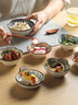 幾物森林 調味碟4只裝日式調味碟家用陶瓷餐具調醬料醋碟蘸料碟壽司小吃碟 曬單實(shí)拍圖
