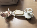 AULDEY奧迪雙鉆新款兒童扭扭車(chē)帶拖斗男女寶寶溜溜玩具車(chē)搖擺車(chē)帶推桿 拿鐵咖閃光靜音輪帶推把拖斗至尊款 曬單實(shí)拍圖