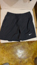 耐克男子健身瑜伽短褲(無(wú)襯褲)舉重訓練速干梭織NIKE FORM DV9858 010黑/白 L 曬單實(shí)拍圖