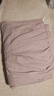 無(wú)印良品（MUJI）IDEE 女式 平紋 燈籠裙 長(cháng)半身裙女裙子女裝25年夏季款GA53CC5S 煙熏粉色 均碼 曬單實(shí)拍圖