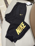 NIKE耐克男童黑色褲子 2025新款秋季純棉運動(dòng)褲女大童長(cháng)褲正黑色【100%純棉】160 /L 【建議身高152-158cm】 曬單實(shí)拍圖