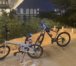 洛克兄弟山地自行車(chē)鈴鐺公路車(chē)折疊車(chē)喇叭兒童平衡車(chē)騎行配件 黑色 右邊 曬單實(shí)拍圖