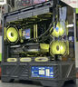瓦爾基里（VALKYRIE）VK03-M BLACK 黑色 M-ATX 游戲電腦臺式機箱 支持360水冷 6.2吋觸摸屏 曲面玻璃270°海景房 曬單實拍圖