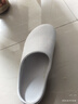 品之德 手術鞋實驗室洞洞鞋輕便防滑工作拖鞋 包頭護趾透氣防臭 白色 37-38  曬單實拍圖
