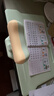 晨光（M&G）可調12°坐姿矯正器兒童小學(xué)生學(xué)習姿勢糾正寫(xiě)字寫(xiě)作業(yè)防近視防低頭書(shū)寫(xiě)桌面升級款軟硅膠大墊板綠 曬單實(shí)拍圖