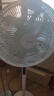 美的（Midea）【幸運(yùn)草安睡1S】一級能效直流變頻聲控電風(fēng)扇家用遙控臥室靜音落地扇臺(tái)式桌面抗菌大風(fēng)力轉(zhuǎn)頁扇 曬單實(shí)拍圖