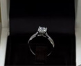 DR現(xiàn)貨光芒求婚鉆戒鉑金戒指BELIEVE結(jié)婚戒指女禮物紀(jì)念日七夕禮物 *少量現(xiàn)貨20分G色VS1 曬單實(shí)拍圖