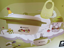 babycare兒童餐具新生兒禮盒高檔幼兒園寶寶禮物注水保溫輔食碗吃飯7件套 曬單實(shí)拍圖