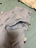 德瑪納【氣質(zhì)小白花】夏季輕盈50支純棉府綢飛飛袖開(kāi)叉圓領(lǐng)襯衫女上衣 曬單實(shí)拍圖