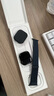 Apple/蘋果 Watch Series 10 智能手表GPS款42毫米亮黑色鋁金屬表殼濃墨色回環(huán)式運(yùn)動表帶MX1Q3CH/B 曬單實(shí)拍圖