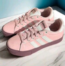 adidas DAILY 4.0復古百搭休閑帆布鞋男女阿迪達斯官方輕運動(dòng) 沙棕粉/亮白/暗灰棕   39 曬單實(shí)拍圖