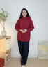 波司登（BOSIDENG）25新款羽絨服女中款連帽加厚90絨商場(chǎng)同款休閑百搭外套B250245122 醇酒紅|1856-趨勢推薦 XS 155/80A 體重約110以?xún)?曬單實(shí)拍圖