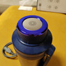 摩飛電器（Morphyrichards）電熱水壺便攜式燒水壺旅行熱水壺燒水杯真空保溫壺不銹鋼保溫瓶大容量戶外 MR6061 1L 輕奢藍 曬單實拍圖