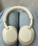 索尼（SONY） WH-1000XM5 頭戴式無線藍(lán)牙降噪耳機(jī) AI智能降噪XM4升級版 臺式電腦筆記本通用耳麥 鉑金銀 曬單實(shí)拍圖
