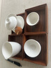 瓷牌茗茶具（cipaiming teaset）羊脂玉茶具套裝德化白瓷茶壺泡茶器辦公室會客蓋碗功夫茶杯整套 《美人肩蓋碗》羊脂玉 10件 曬單實拍圖