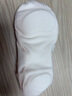 ubras3雙隱形無(wú)痕淺口船襪子女襪防掉跟 氣墊-淺桃粉+白+奶油布丁 曬單實(shí)拍圖