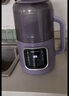 大宇（DAEWOO）破壁機(jī)家用豆?jié){機(jī) 1L微壓2-3人食全自動(dòng)輕音五谷雜糧免煮免手洗榨汁料理輔食機(jī) 紫色SM09國(guó)家補(bǔ)貼 曬單實(shí)拍圖