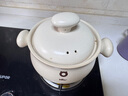 小熊（Bear）砂鍋白墩墩煲仔飯燉鍋耐高溫不開(kāi)裂1.8L小煲湯陶瓷鍋【蓮姐同款】 曬單實(shí)拍圖