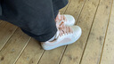 回力四季港風(fēng)原創(chuàng  )小眾碎花面包鞋2025秋季新款時(shí)尚休閑百搭超輕學(xué)生小白鞋 白粉【升級款】 39 【標準尺碼】 曬單實(shí)拍圖
