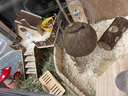 CARNO PET PRODUCTS卡諾73大電視倉鼠籠子金絲熊大空間豪華別墅造景裸籠 曬單實(shí)拍圖