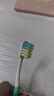 米妍（meyarn）正畸牙刷PV型2支裝 牙縫刷 青少年牙刷牙齒牙套矯正期 軟毛小頭 曬單實(shí)拍圖
