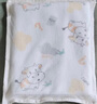 全棉時(shí)代嬰兒春夏秋冬可洗隔尿墊純棉新生兒寶寶大號(hào)護(hù)理墊姨媽墊床單 古蘭尼奶牛（針織）90x70 曬單實(shí)拍圖