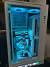 喬思伯（JONSBO）ZA-360W ARGB版白色 12CM*3機箱風(fēng)扇（四面一體千層鏡光效/3連體/鋁質(zhì)銘牌/PWM公母頭） 曬單實(shí)拍圖