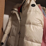 波司登（BOSIDENG）25新款泡芙羽絨服明星同款女款短款脫卸帽90絨輕盈外套B250243116 【趨勢推薦】幻境白8625 XS 155/80A 體重約110以?xún)?曬單實(shí)拍圖
