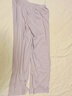 愛慕內(nèi)衣女翻領(lǐng)長袖長褲睡衣家居服套裝灼華AM46A471紫色170 曬單實(shí)拍圖