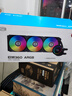 超頻三（PCCOOLER）巨浪360 ARGB黑色 一體式水冷CPU散熱器（無(wú)限鏡冷頭/預裝風(fēng)扇/一線(xiàn)直連/支持1700/1200） 曬單實(shí)拍圖