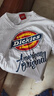 dickiesDickies 時尚字母LOGO印花短袖T恤 DK007087   白色 L 曬單實拍圖