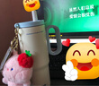 304不銹鋼保溫杯大容量吸管水杯暮色冰霸杯保溫保冷杯子 淺藍(lán)色720ml 曬單實拍圖