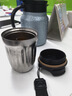 京東京造 鈦健康咖啡杯 【內外純鈦】輕巧便攜隨行高檔送禮水杯 結晶300ml 曬單實(shí)拍圖