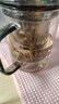 富光泡茶杯茶水分離玻璃杯辦公室喝茶杯子男士個人花茶杯水杯單只裝 400ml泡茶杯【透黑】帶茶濾 曬單實拍圖