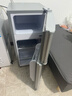 奧克斯小冰箱家用小型迷你冷藏冷凍兩用出租房宿舍用節能省電寢室辦公室電冰箱 【升級凈化去味】30A146DW銀【節能省電】 曬單實(shí)拍圖