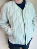 冰潔BINJORA 25秋冬新款95鴨絨羽絨服女保暖圓領(lǐng)服廓形外套J5300EB33T 曬單實(shí)拍圖