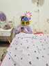 多妙屋女童毛衣秋裝兒童打底衫大童仿貂絨毛線(xiàn)衣女孩上衣裝10993紫色160 曬單實(shí)拍圖