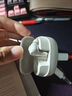 漫步者（EDIFIER）FitBuds Pro真無線主動降噪藍(lán)牙耳機(jī)太空艙入耳式低延遲輕奢學(xué)生音樂游戲運(yùn)動禮物適配于蘋果華為 【皮革紋理設(shè)計(jì)】晨曦白+收納袋 曬單實(shí)拍圖