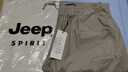 JEEP SPIRIT吉普工裝褲男春夏季休閑褲子男士新復(fù)古回潮直筒褲 淺灰 3XL 曬單實(shí)拍圖