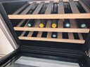 芭克斯（Bacchus）紅酒柜嵌入式【24瓶裝】恒溫柜家用冷凍酒柜葡萄酒柜內嵌保鮮小酒柜壓縮機迷你歐式廚房客廳壁柜 YC-53單溫風(fēng)冷 黑色櫸木層架 24瓶 曬單實(shí)拍圖