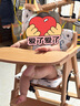 源氏木語(yǔ)實(shí)木兒童餐椅簡(jiǎn)約寶寶升降餐桌椅子多功能便攜可折疊嬰兒吃飯座椅 白色坐墊-兒童餐椅 曬單實(shí)拍圖