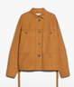 Weekend Max Mara 【臻選惠享】女裝棉質(zhì)工裝夾克外套5046104106 褐色 36 曬單實(shí)拍圖