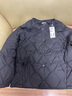 雪中飛新款時(shí)尚百搭經(jīng)典斜插大口袋防風(fēng)袖口保暖女士短款羽絨服女 黑色|8056 S /160/84A 曬單實(shí)拍圖