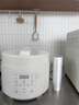 幸甚日本幸甚電壓力鍋家用電飯煲壓力鍋二合一4L大容量壓力鍋 4L陶白色【雙膽-陶瓷釉+鋼膽】 4L 曬單實(shí)拍圖